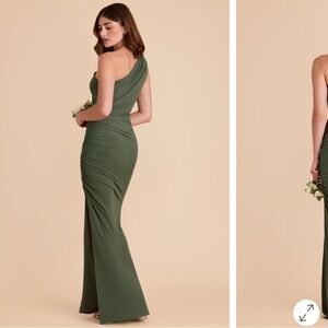 Birdy Grey One-Shoulder Olive Claudia Dress